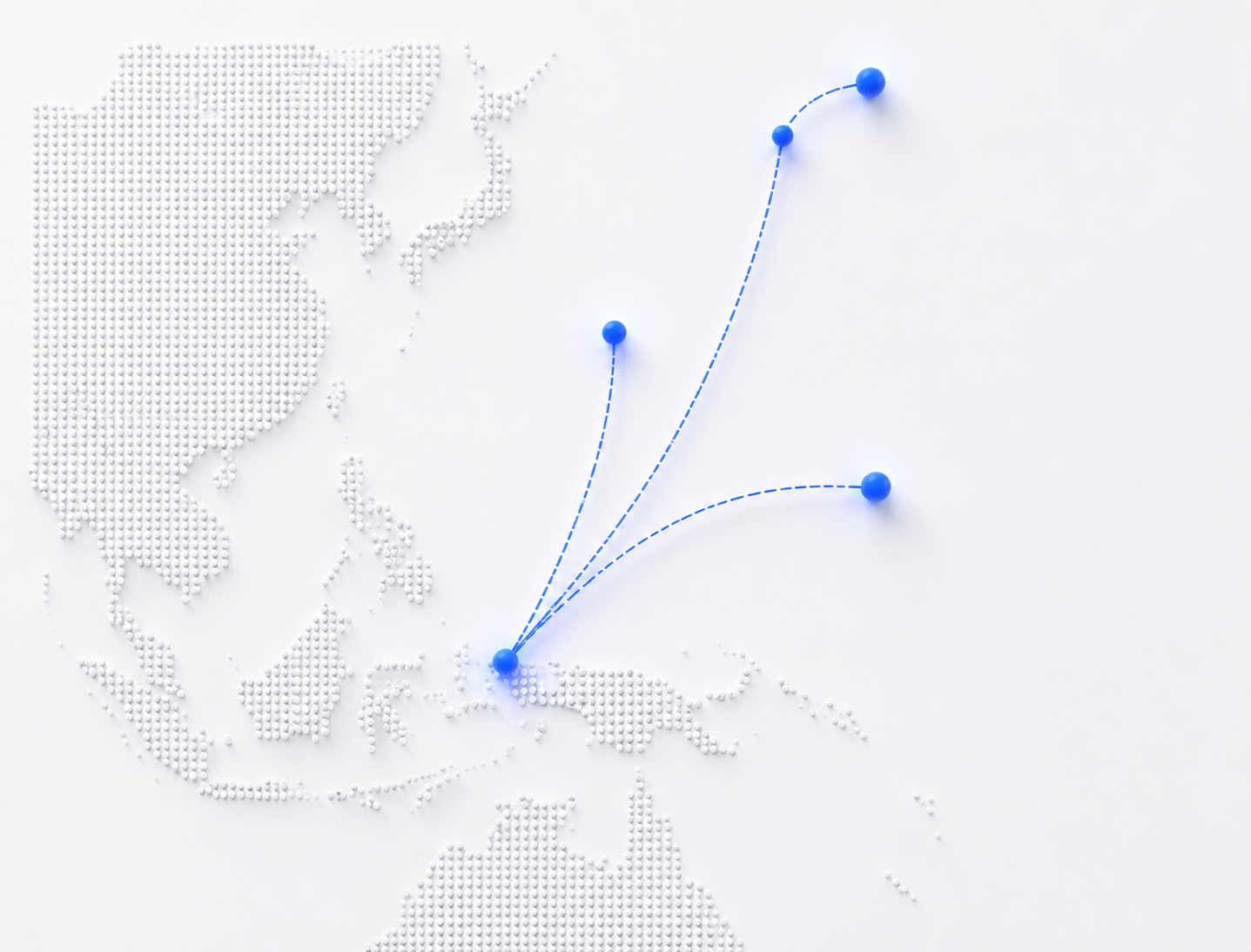Map of Southeast Asia showing Singapore, Taiwan, and global semiconductor ecosystem connections